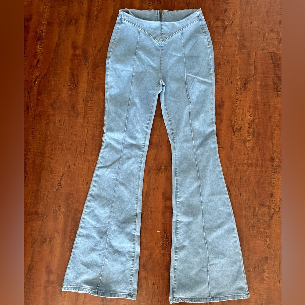 Bellbottom jeans